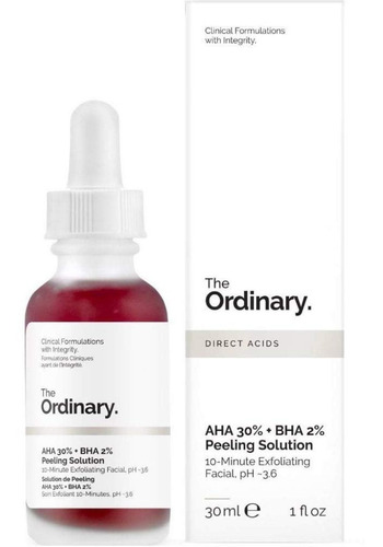 [TheOrdinaryAHA30%30] The Ordinary AHA 30% + BHA 2% Peeling Solution | Sérum exfoliante 30ml