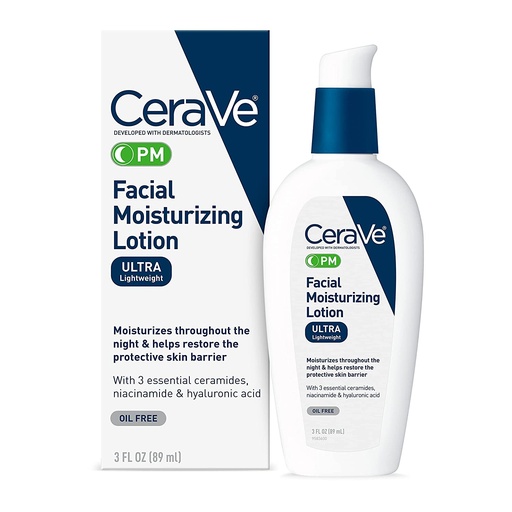 [CeraVECremPM89] CeraVe PM Facial Moisturizing Lotion | Locio Hidratante Noche 89ml 3oz
