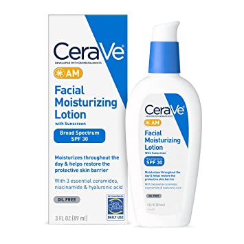 [CeraVeLocAM89] CeraVe AM Facial Moisturizing Lotion SPF 30 89ml